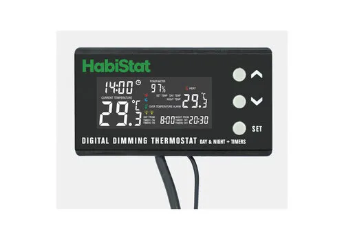 HabiStat Digitale dimthermostaat 600W dag|nacht met timer