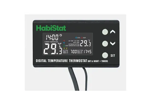 HabiStat Digitale temperatuur thermostaat met dag | nacht timer