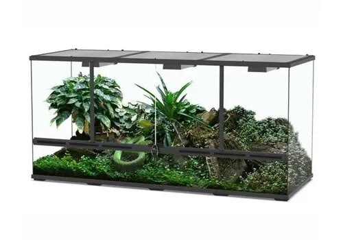 TerrAtlantis Terrarium 132 x 45 x 60CM zwart