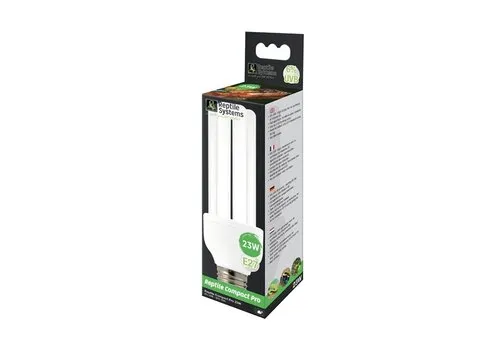 As Reptile Compacte UVB lamp Pro Serie 3U D3 6% 23W