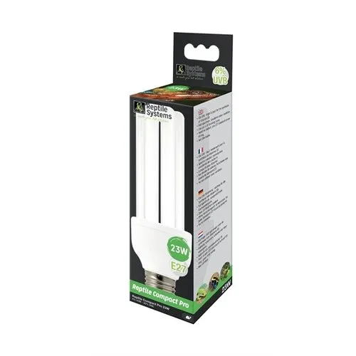 As Reptile Compacte UVB lamp Pro Serie 3U D3 6% 23W