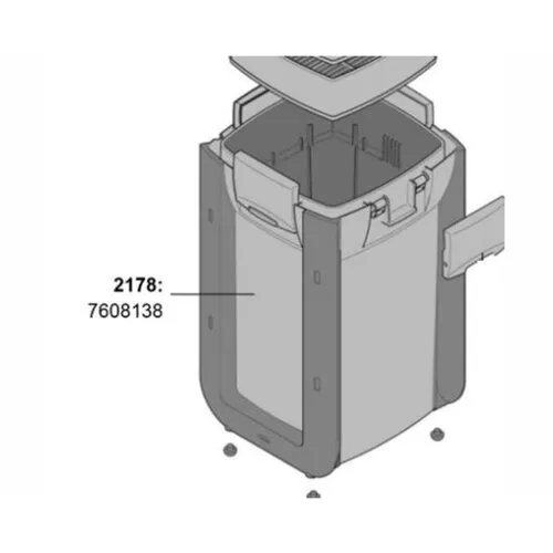 Eheim Filterpot voor 2178/Prof 5 600T