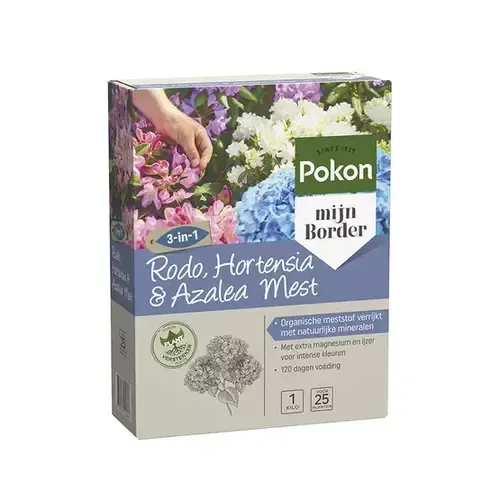 Pokon Rodo, hortensia en azalea mest