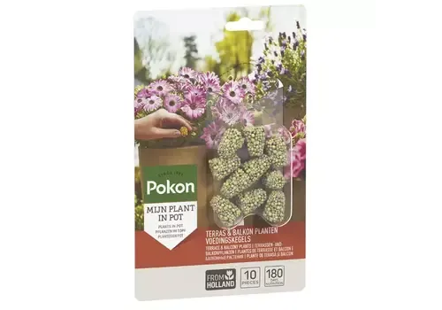 Pokon Terras en balkon planten voedingskegels