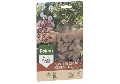 Pokon Bio terras en balkon planten voedingskegels
