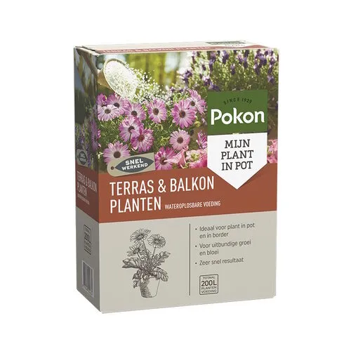 Pokon Terras & Balkon Plantenvoeding Wateroplosbaar