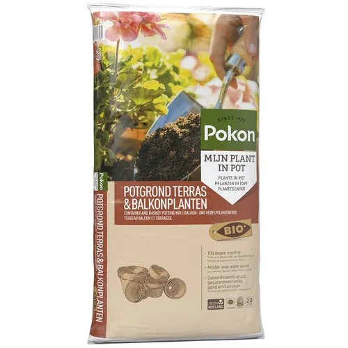 Pokon Biologische terras en balkon potgrond