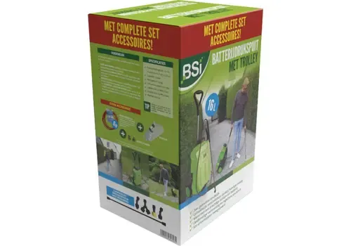 BSI Batterijdrukspuit met trolley en accessoirepakket
