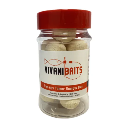 Vivani Baits Pop-up Bombyx Mori | 15 mm 100 ml