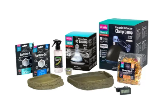 HabiStat Landschildpadden toebehoren set voor schildpaddentafel