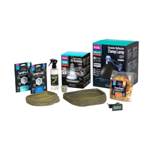 HabiStat Landschildpadden toebehoren set voor schildpaddentafel