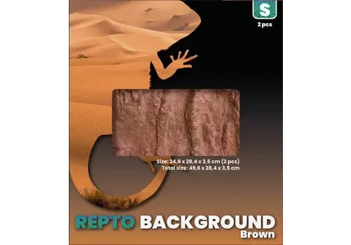 Repto Background Brown terrarium achterwand woestijn