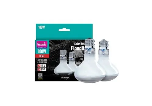 Arcadia Solar Basking Spotlight 100 Watt Twin Pack