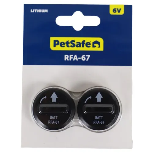 Petsafe Lithium batterij 6 Volt 2-pack (RFA-67D)