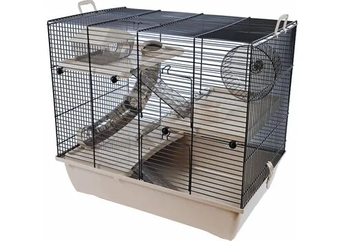 Interzoo Hamsterkooi Pinky 3 Mocca