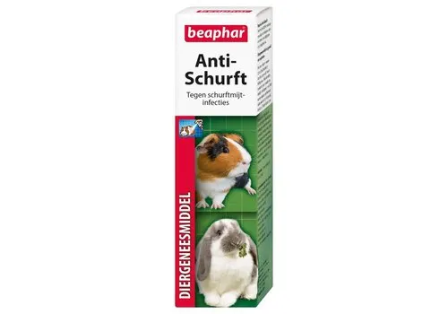 Beaphar Anti-Schurft spray 75 ml | Met ivermectine 0,02% tegen schurftmijten bij konijnen, cavia's en ratten