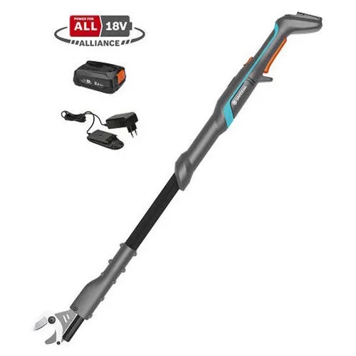Gardena Accu takkenschaar 110/18V P4A gebruiksklare set