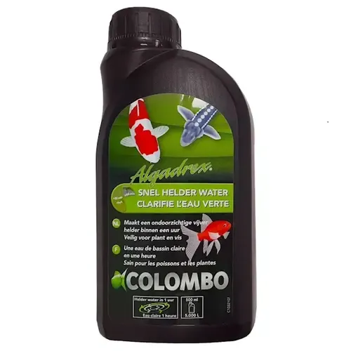 Colombo Algadrex Vijverwaterverhelderaar tegen groene zweefalgen | 500 ml, 1 liter of 2,5 liter