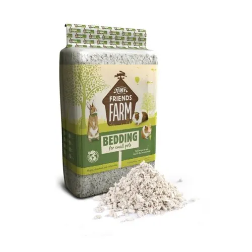 Tiny Friends Farm Eco papier bodembedekking 15 liter kersenrood