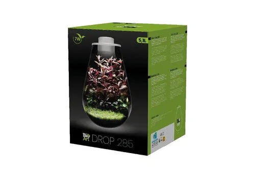 BIOART Drop 285 wit LED plantterrarium