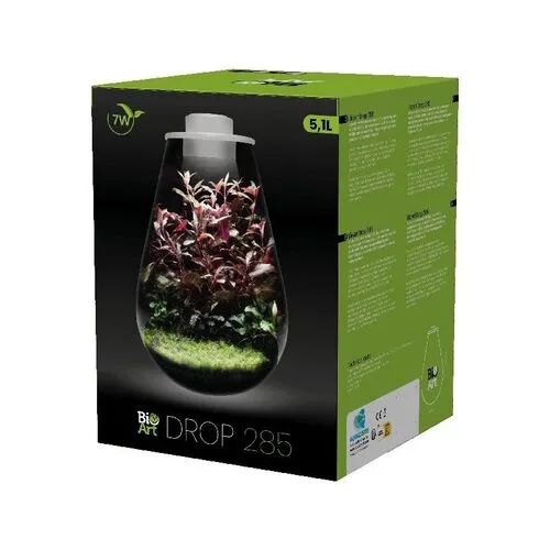 BIOART Drop 285 wit LED plantterrarium
