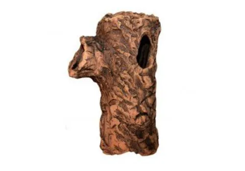 CeramicNature Log met boughs keramische schuilplaats