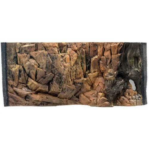CeramicNature Standard 3D aquarium achterwand rotsstructuur