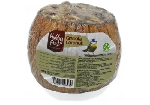 HobbyFirst Kokosnoot gevuld met Granola 350 Gram