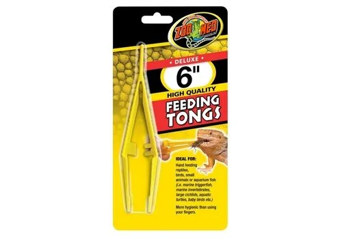 Zoo Med Feeding Tongs kunststof voerpincet voor terrariumdieren