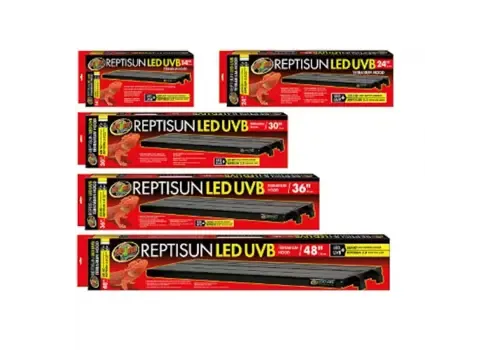Zoo Med LED/UVB terrariumkap voor reptielen 35 en 122 cm