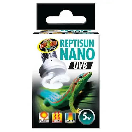 Zoo Med ReptiSun Nano UVB 5W nano UVB lamp voor kleine terraria