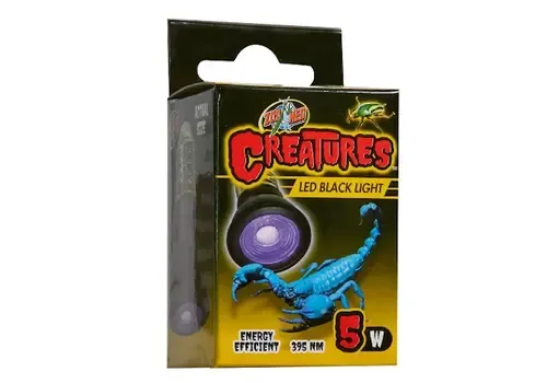 Zoo Med LED black light 5W voor nachtactieve terrariumdieren
