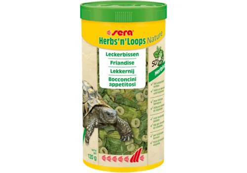 Sera Tortoise Herbs And Loops Snack 1000ML
