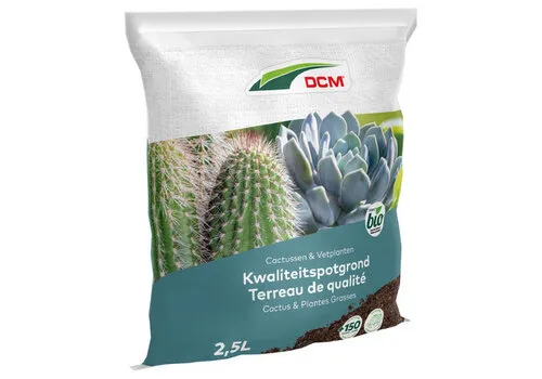 DCM Potgrond Cactus & Vetplant Bio 2,5L