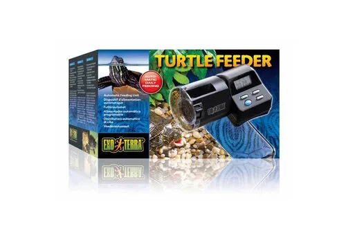 Exo Terra Turtle Feeder – automatische voederunit voor waterschildpadden
