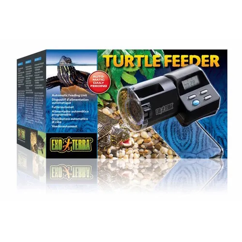 Exo Terra Turtle Feeder – automatische voederunit voor waterschildpadden
