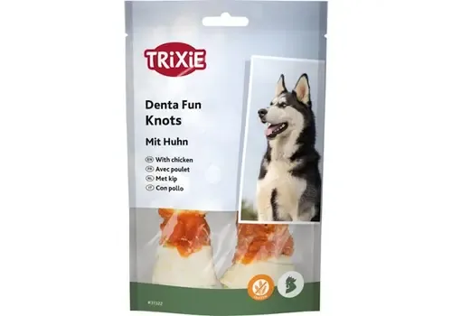 Trixie Denta Fun Knotted Chicken Chewing Bone