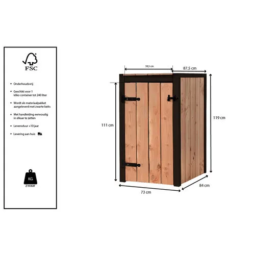 Volente Container Ombouw Enkel Suze