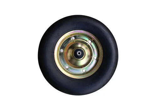 Fort Massief Wiel Met Gegalvaniseerde Velg As 13 CM