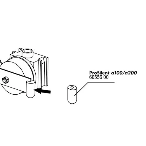 JBL PS a100/200 Rubber Membraananker