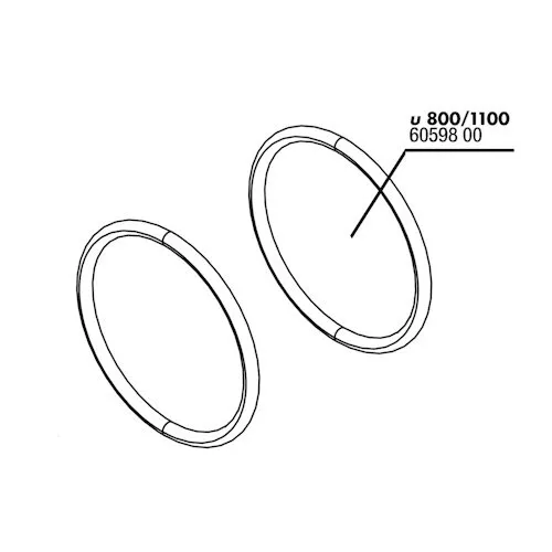 JBL ProFlow O-Ring (2x) Afdekking + Slangaansluiting