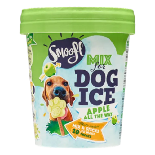 Smoofl Honden Ijsmix Appel 160 Gram