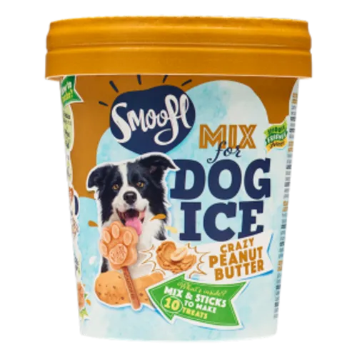 Smoofl Honden Ijsmix Pindakaas 160 Gram