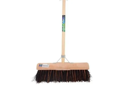 MM Eurotool Gemeentebezem 45cm, bassine/stalks rondekap  MM, steel 140cm