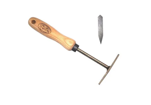 De Wit Onkruidkrabber essen handvat 14cm