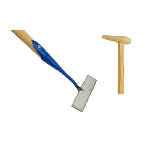 De Wit Rechthoekschoffel 16 cm met essen steel