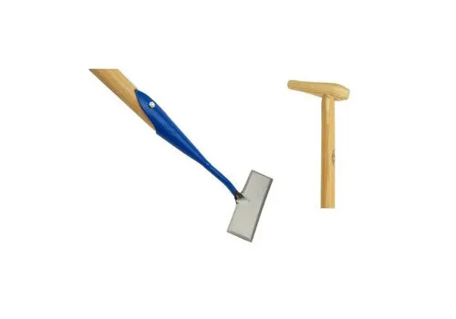 De Wit Rechthoekschoffel 14 cm met essen steel