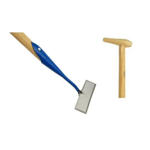 De Wit Rechthoekschoffel 14 cm met essen steel