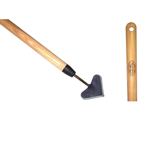 De Wit Gesmede hartschoffel 10 cm met essen steel 140 cm