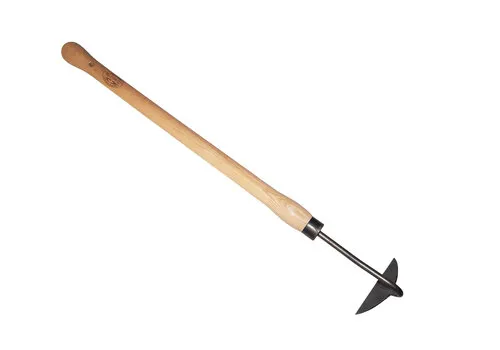 De Wit Handhak halve maan gesmeed 10cm essen knopsteel 48cm